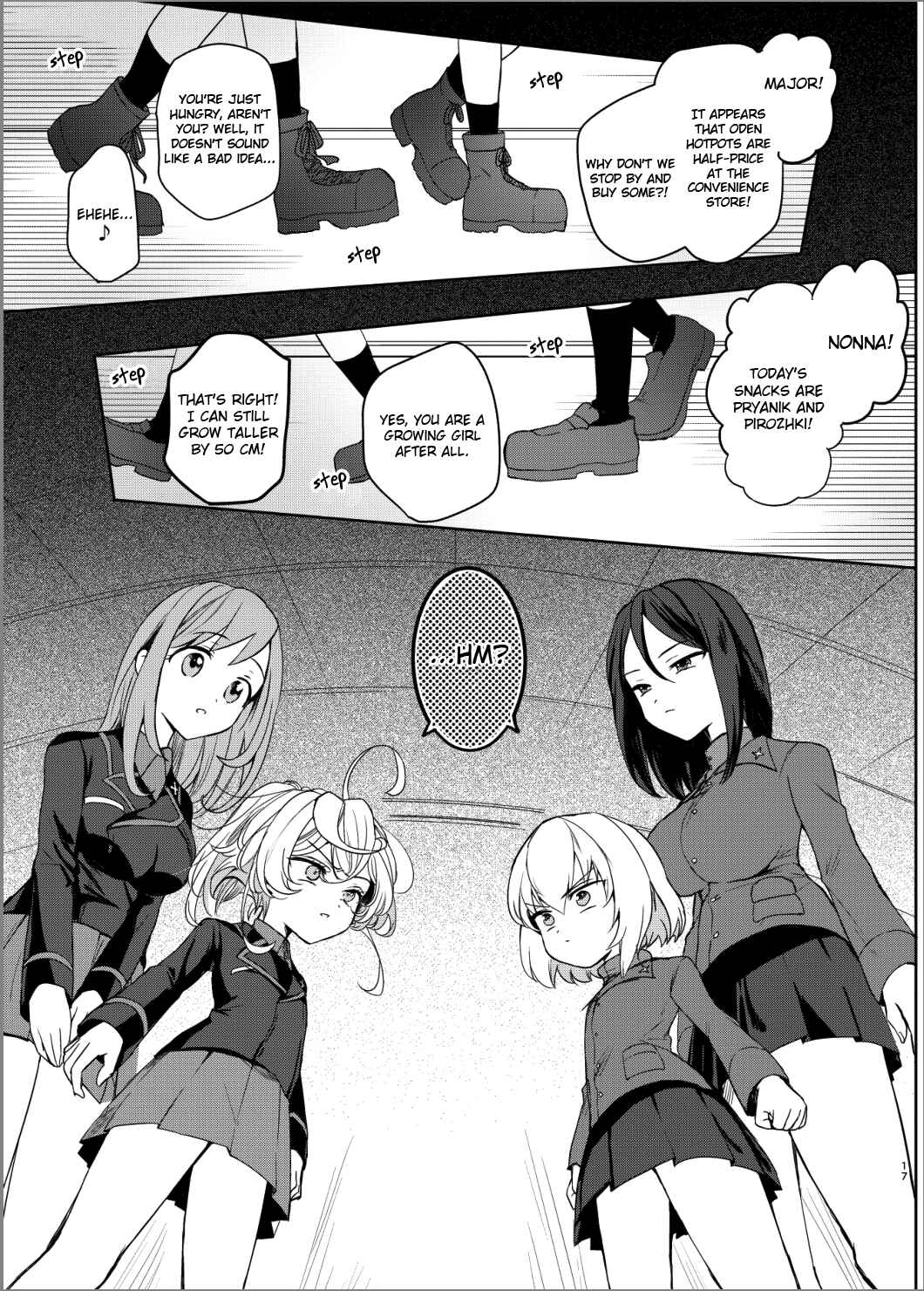 Page 16 Chapter Unknown_6e58 A Little Girl Takes Up Senshado - Youjo Senki x Girls und Panzer (Doujinshi)