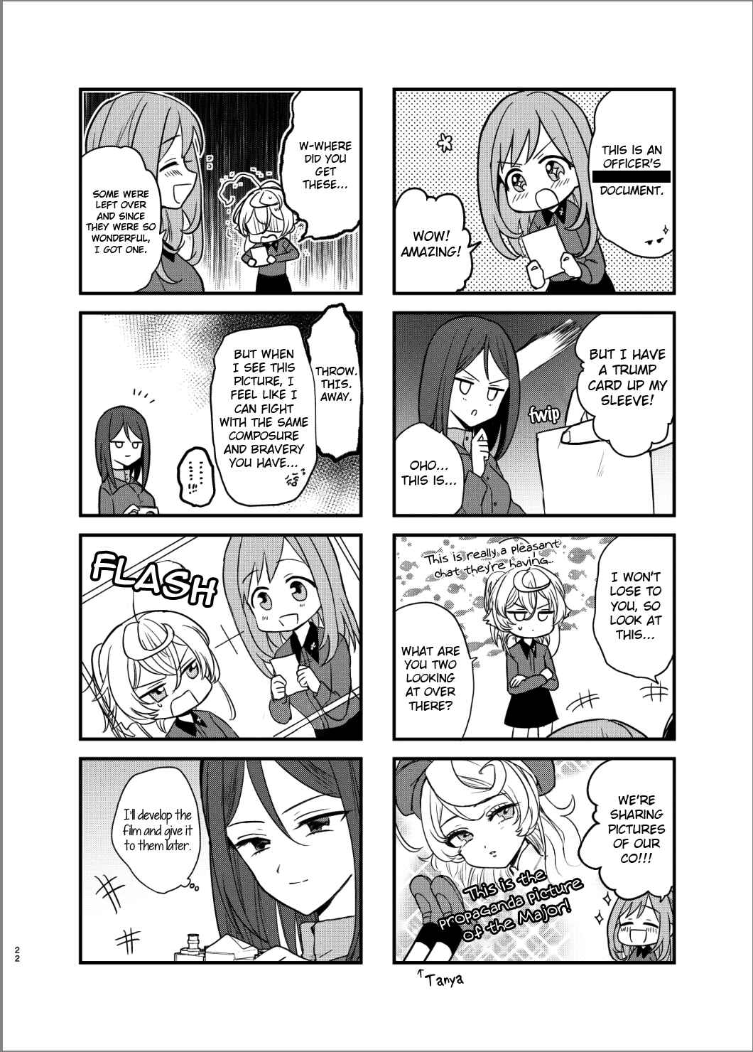 Page 21 Chapter Unknown_6e58 A Little Girl Takes Up Senshado - Youjo Senki x Girls und Panzer (Doujinshi)