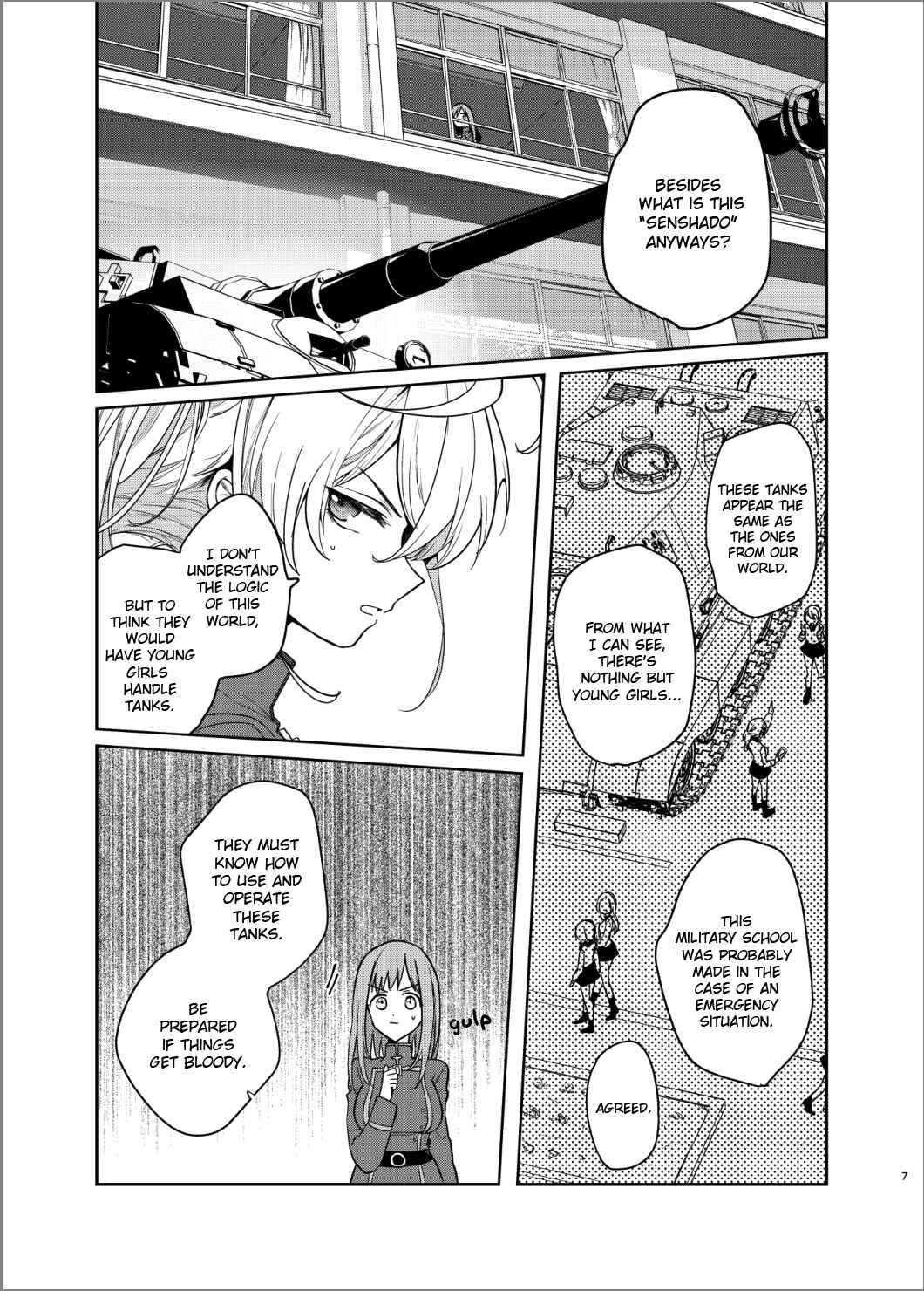 Page 6 Chapter Unknown_6e58 A Little Girl Takes Up Senshado - Youjo Senki x Girls und Panzer (Doujinshi)