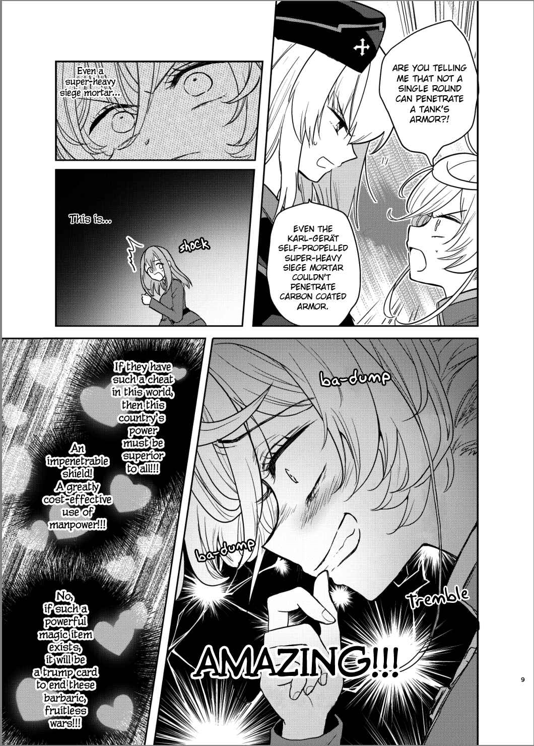 Page 8 Chapter Unknown_6e58 A Little Girl Takes Up Senshado - Youjo Senki x Girls und Panzer (Doujinshi)