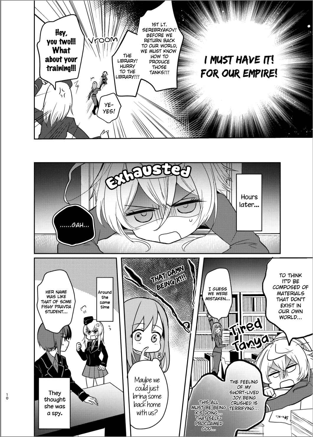 Page 9 Chapter Unknown_6e58 A Little Girl Takes Up Senshado - Youjo Senki x Girls und Panzer (Doujinshi)
