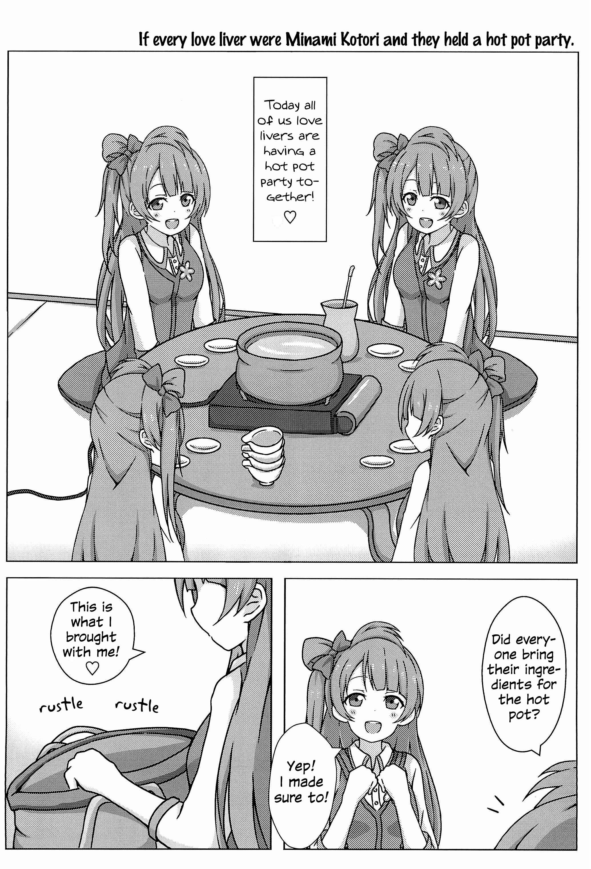 Page 6 Chapter Unknown_69e2 Love Live! - If every love liver were Minami Kotori (Doujinshi)