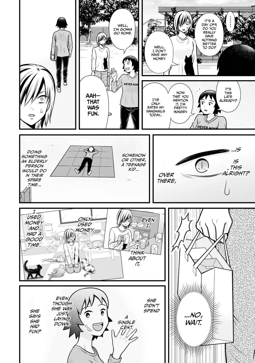 Page 14 Chapter 105 Joshikousei no Mudazukai