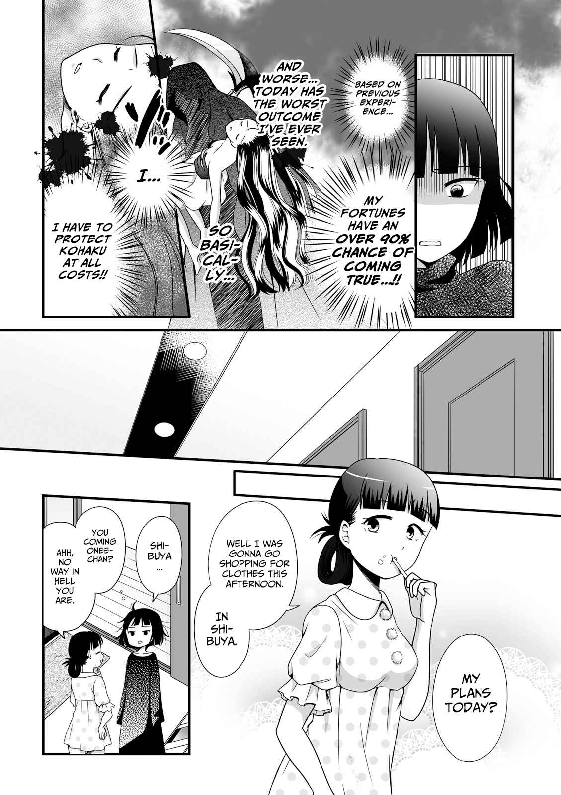 Page 4 Chapter 40 Joshikousei no Mudazukai