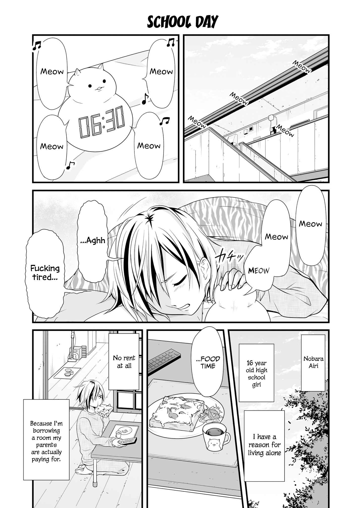 Page 1 Chapter 68 Joshikousei no Mudazukai