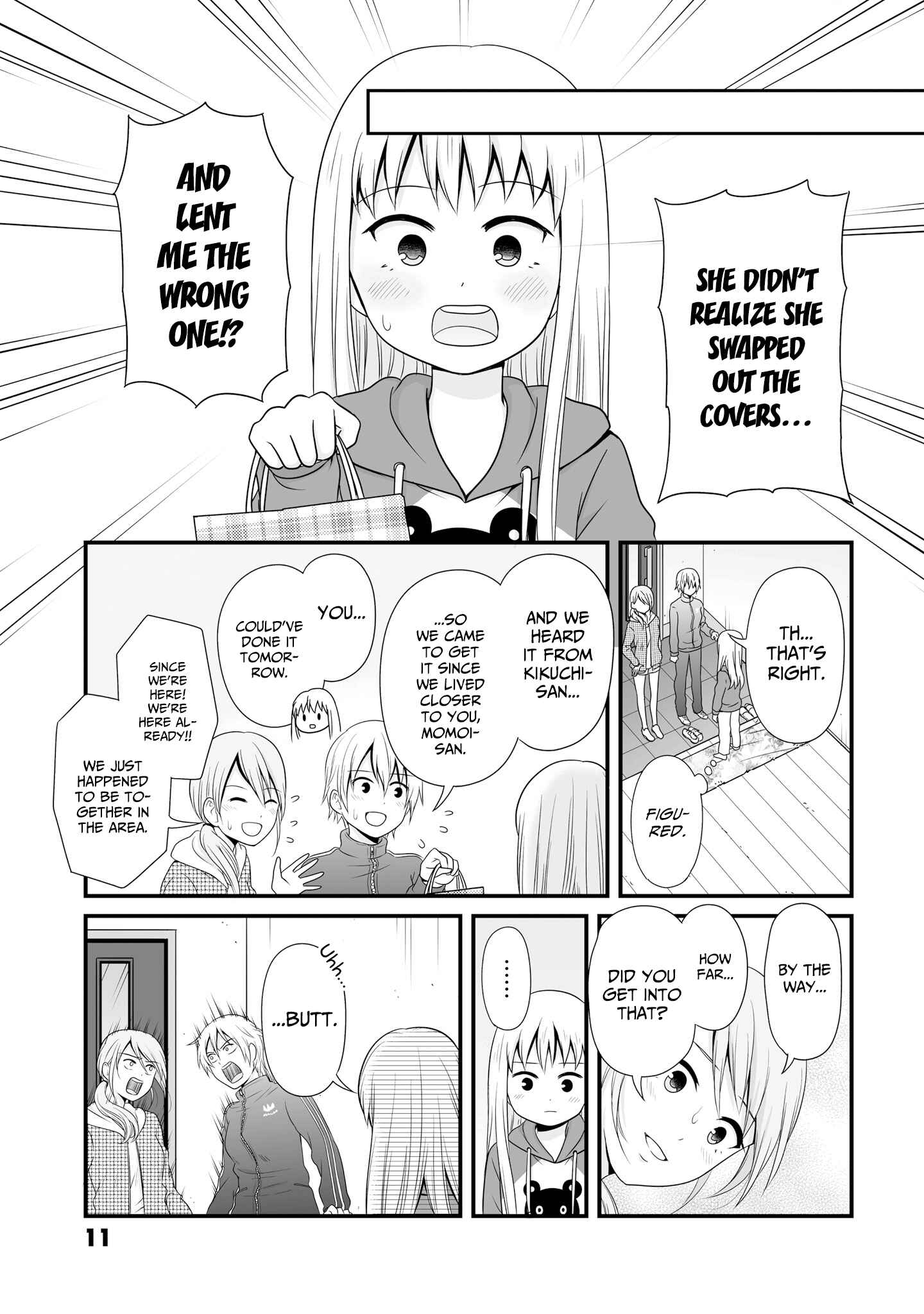 Page 9 Chapter 65 Joshikousei no Mudazukai