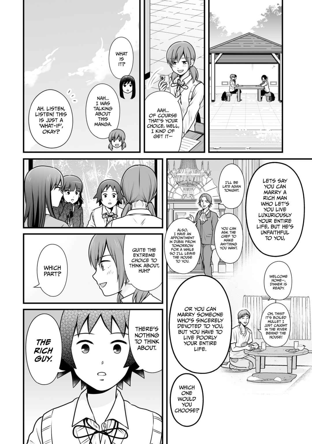 Page 4 Chapter 104 Joshikousei no Mudazukai