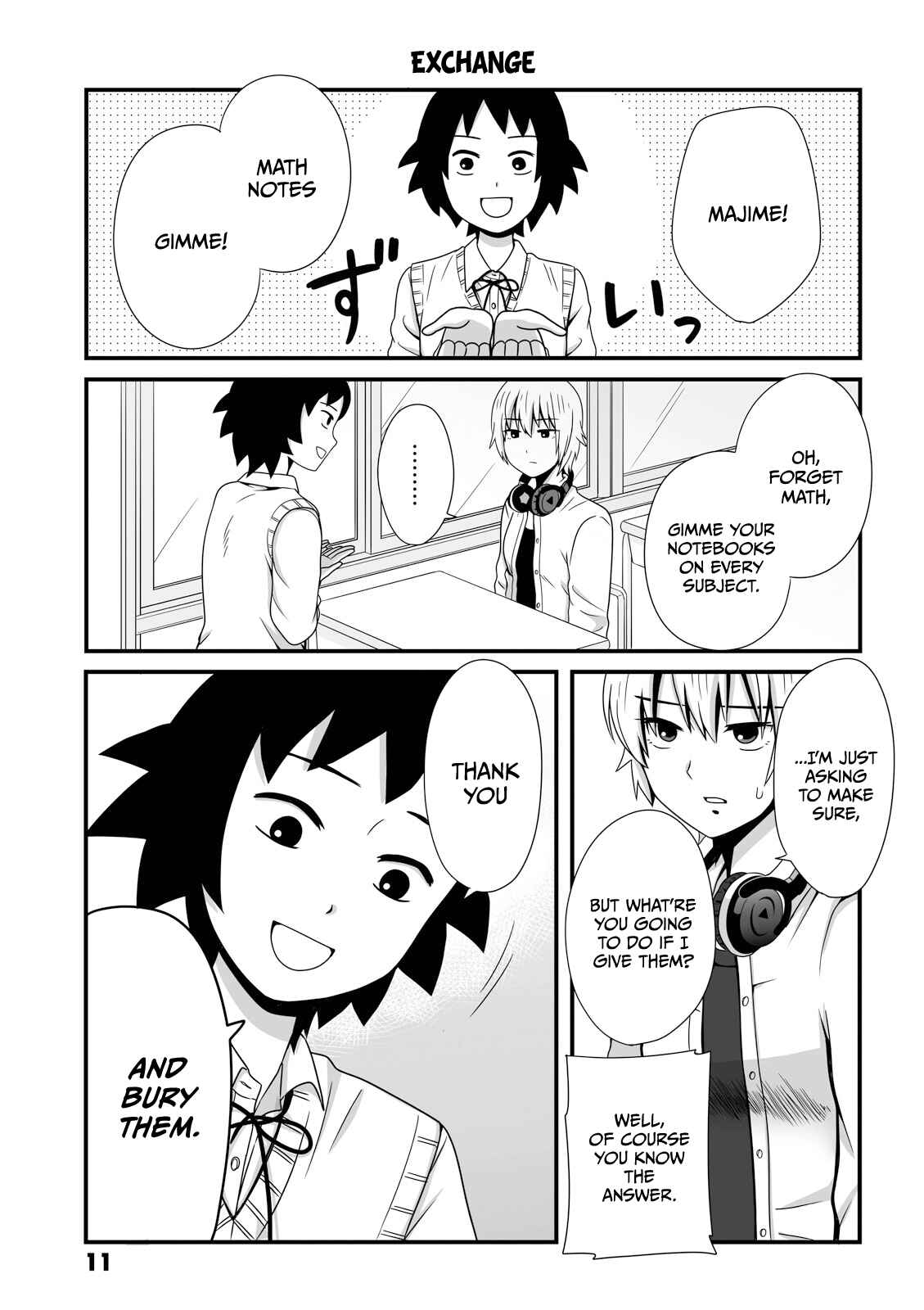 Page 1 Chapter 18 Joshikousei no Mudazukai