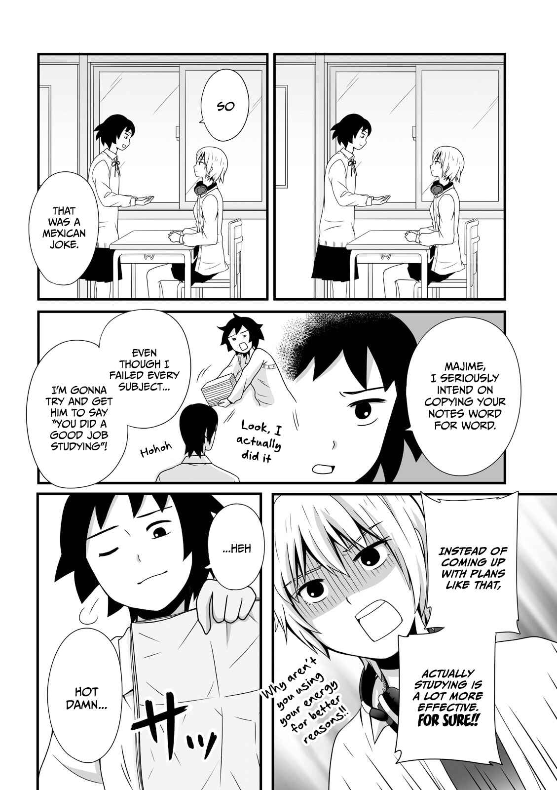 Page 2 Chapter 18 Joshikousei no Mudazukai
