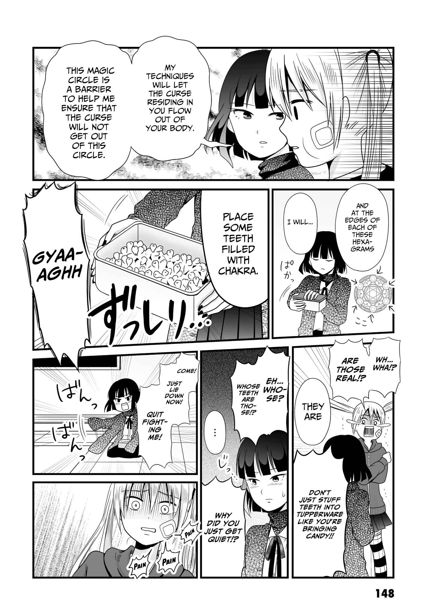 Page 8 Chapter 56 Joshikousei no Mudazukai