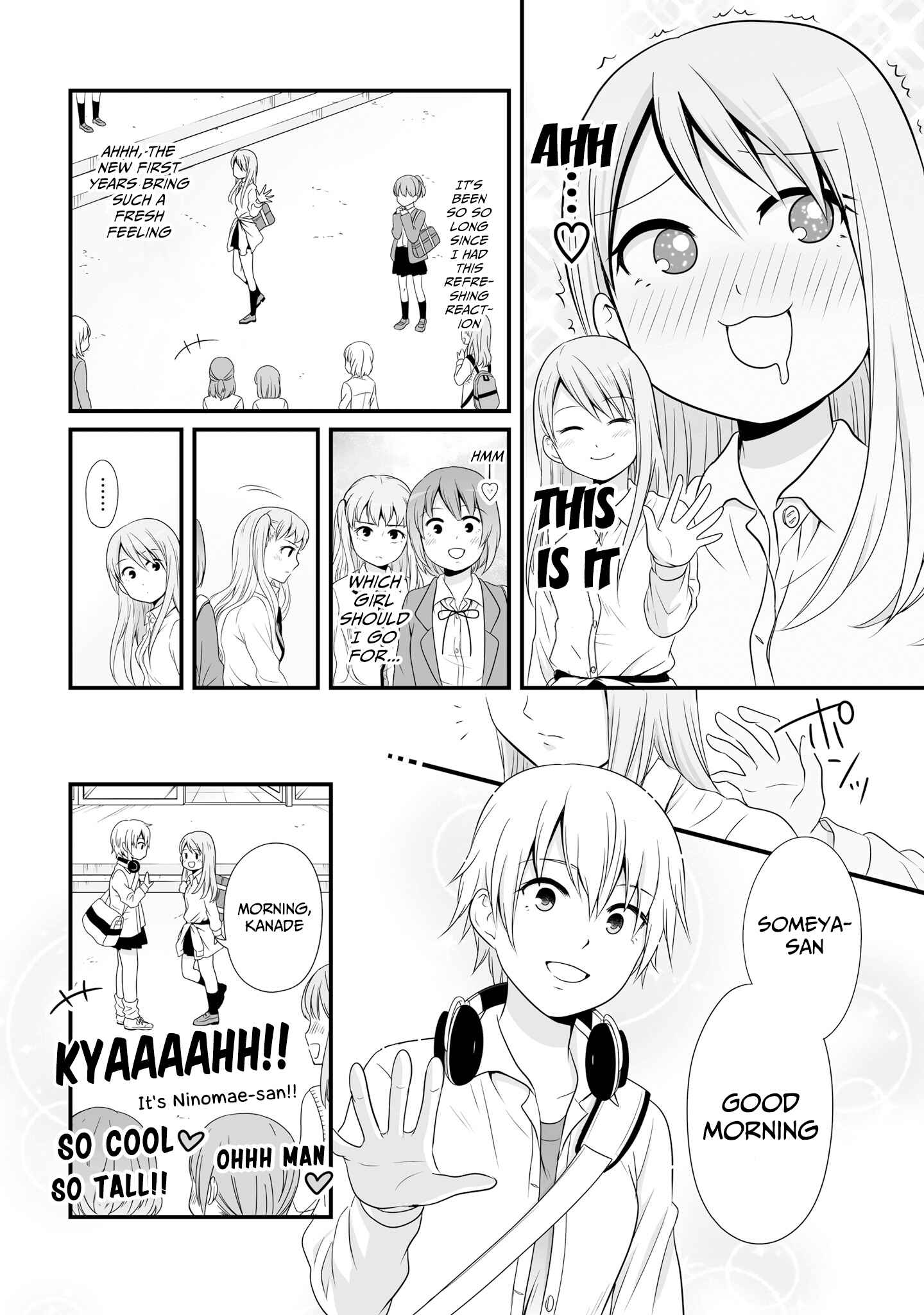 Page 2 Chapter 64 Joshikousei no Mudazukai