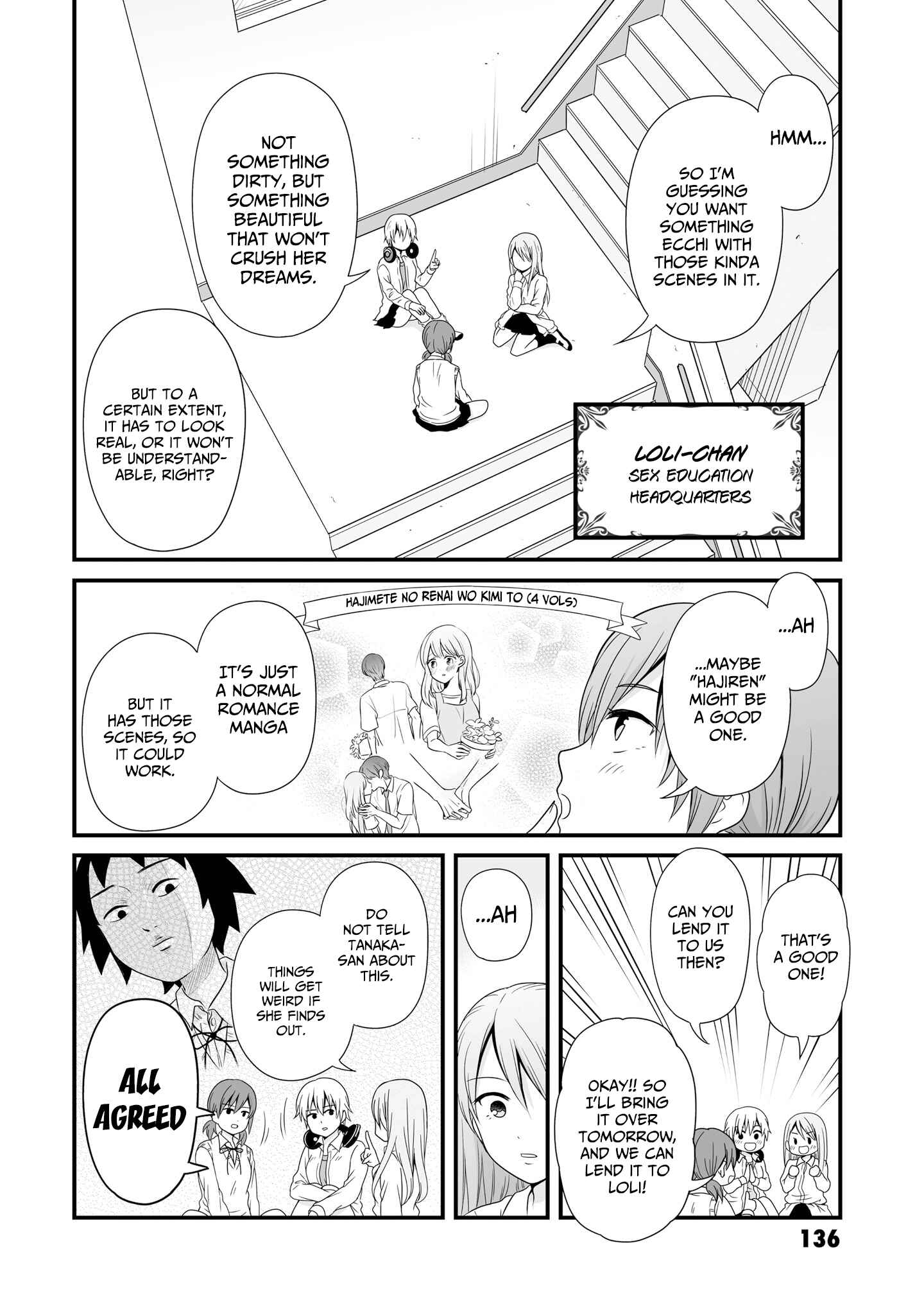Page 8 Chapter 64 Joshikousei no Mudazukai