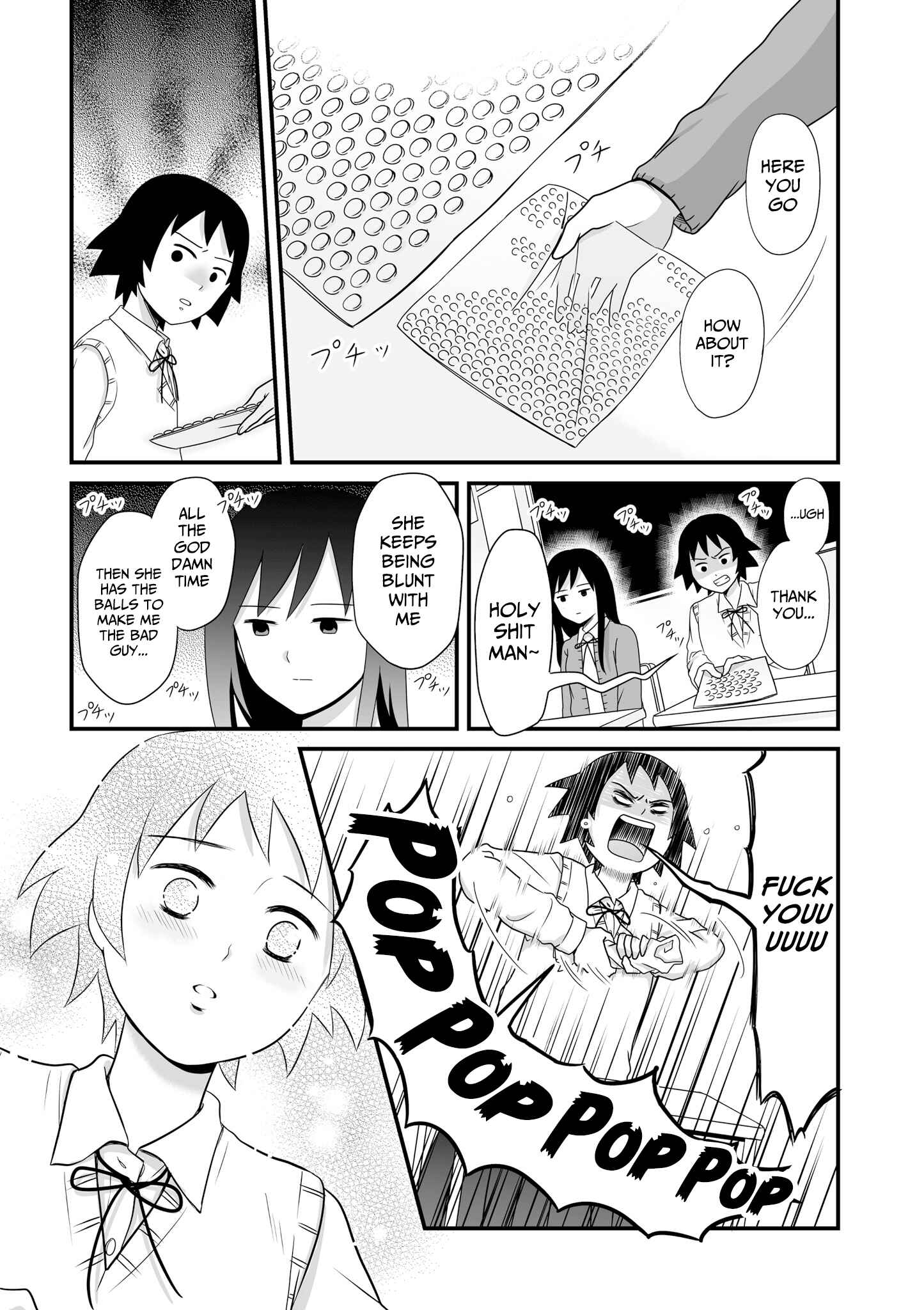 Page 2 Chapter 55 Joshikousei no Mudazukai
