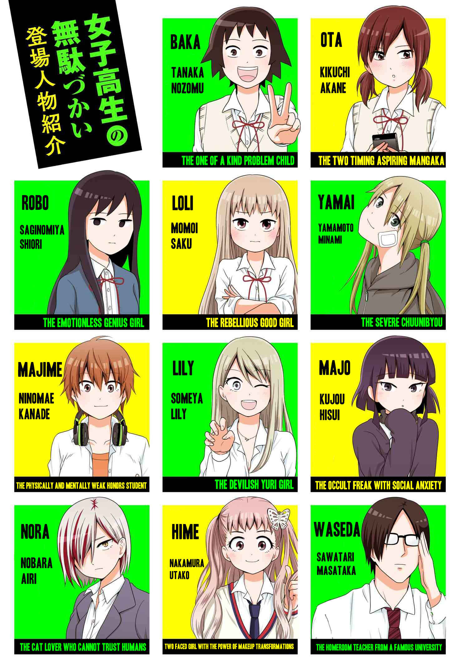 Page 1 Chapter 87 Joshikousei no Mudazukai