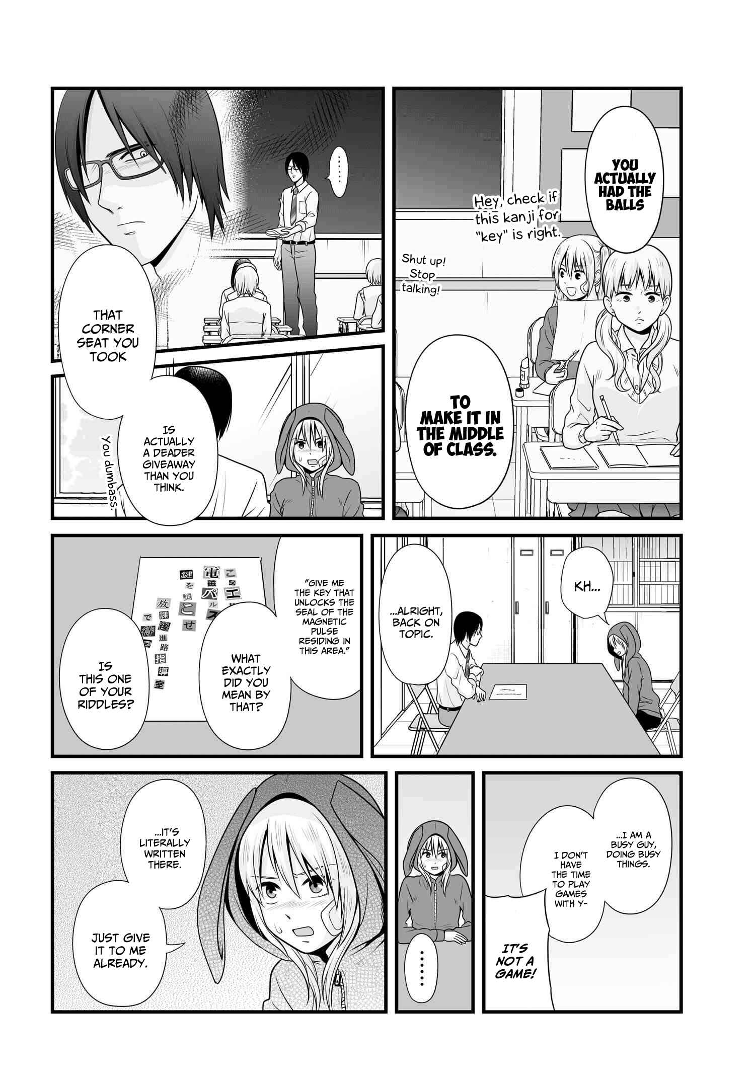 Page 4 Chapter 92 Joshikousei no Mudazukai