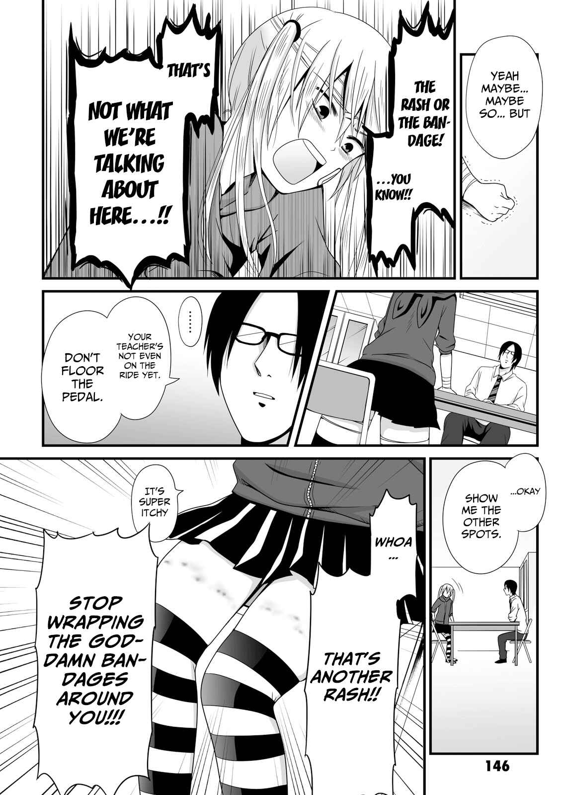 Page 6 Chapter 43 Joshikousei no Mudazukai