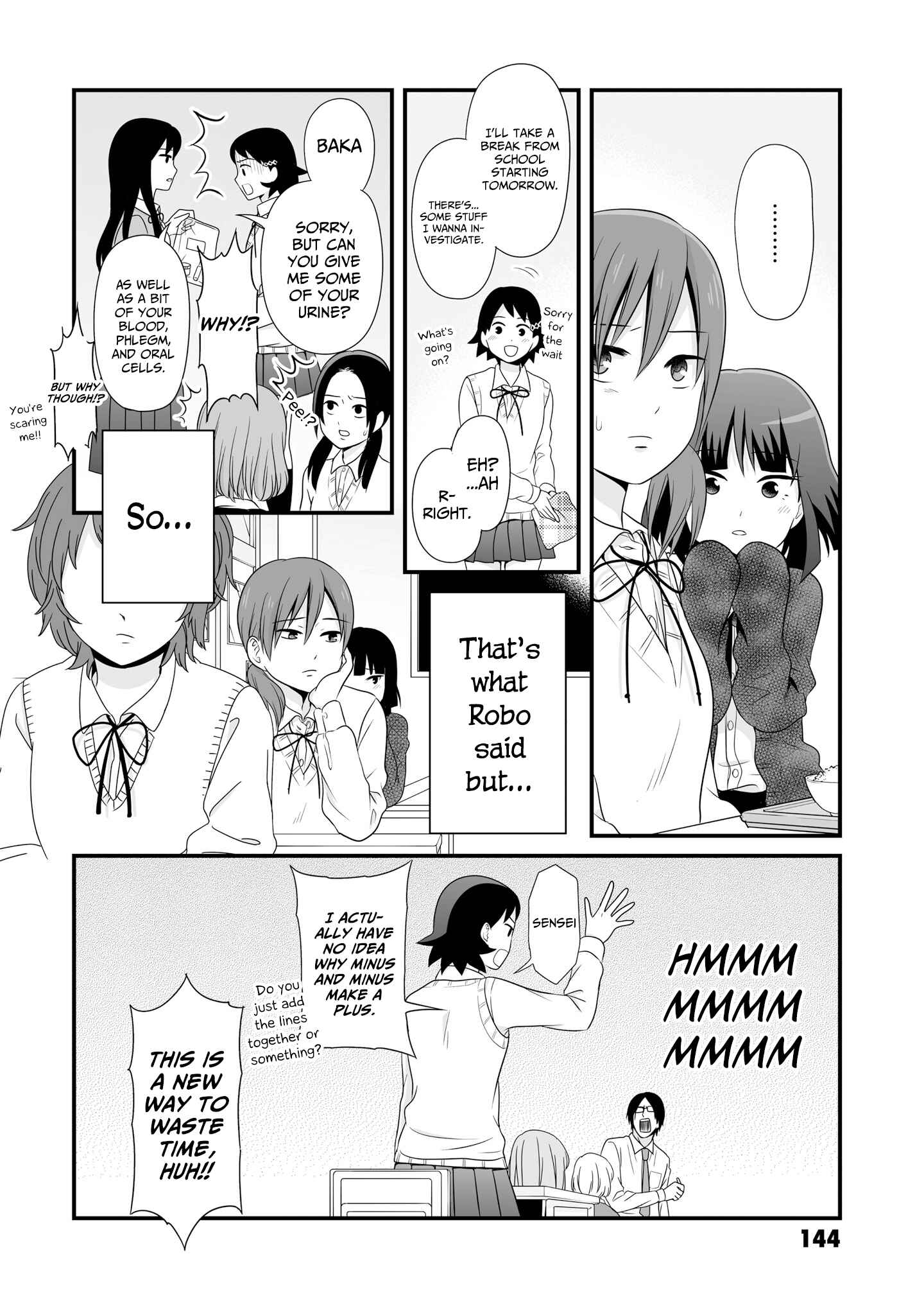 Page 11 Chapter 72 Joshikousei no Mudazukai