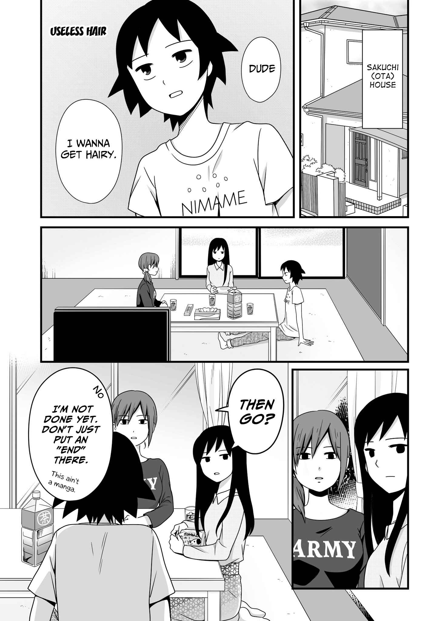 Page 1 Chapter 46 Joshikousei no Mudazukai