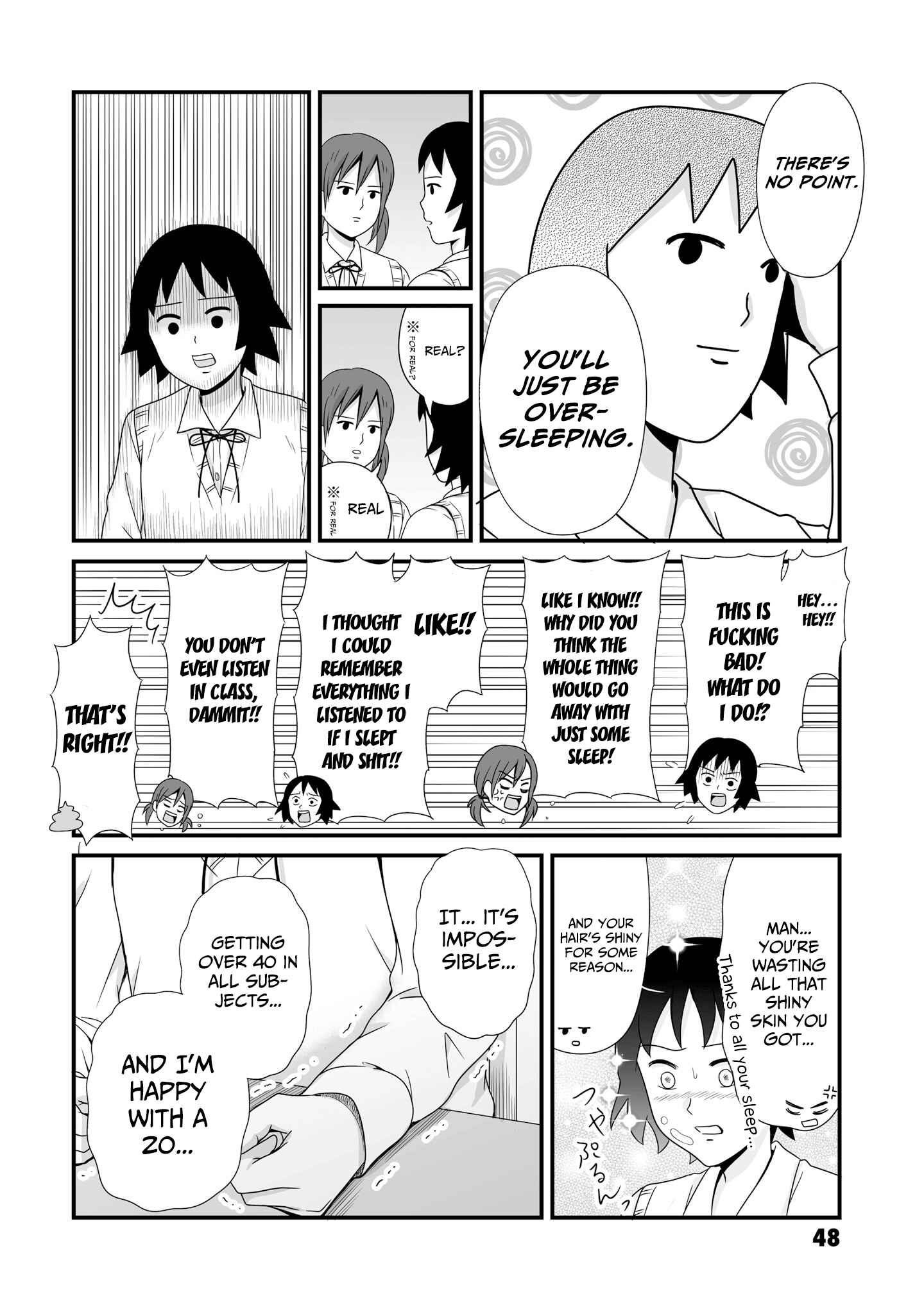 Page 4 Chapter 59 Joshikousei no Mudazukai