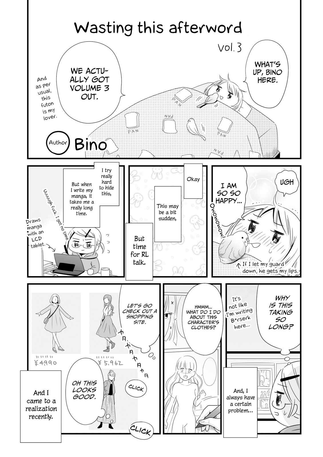 Page 4 Chapter 44.2 Joshikousei no Mudazukai