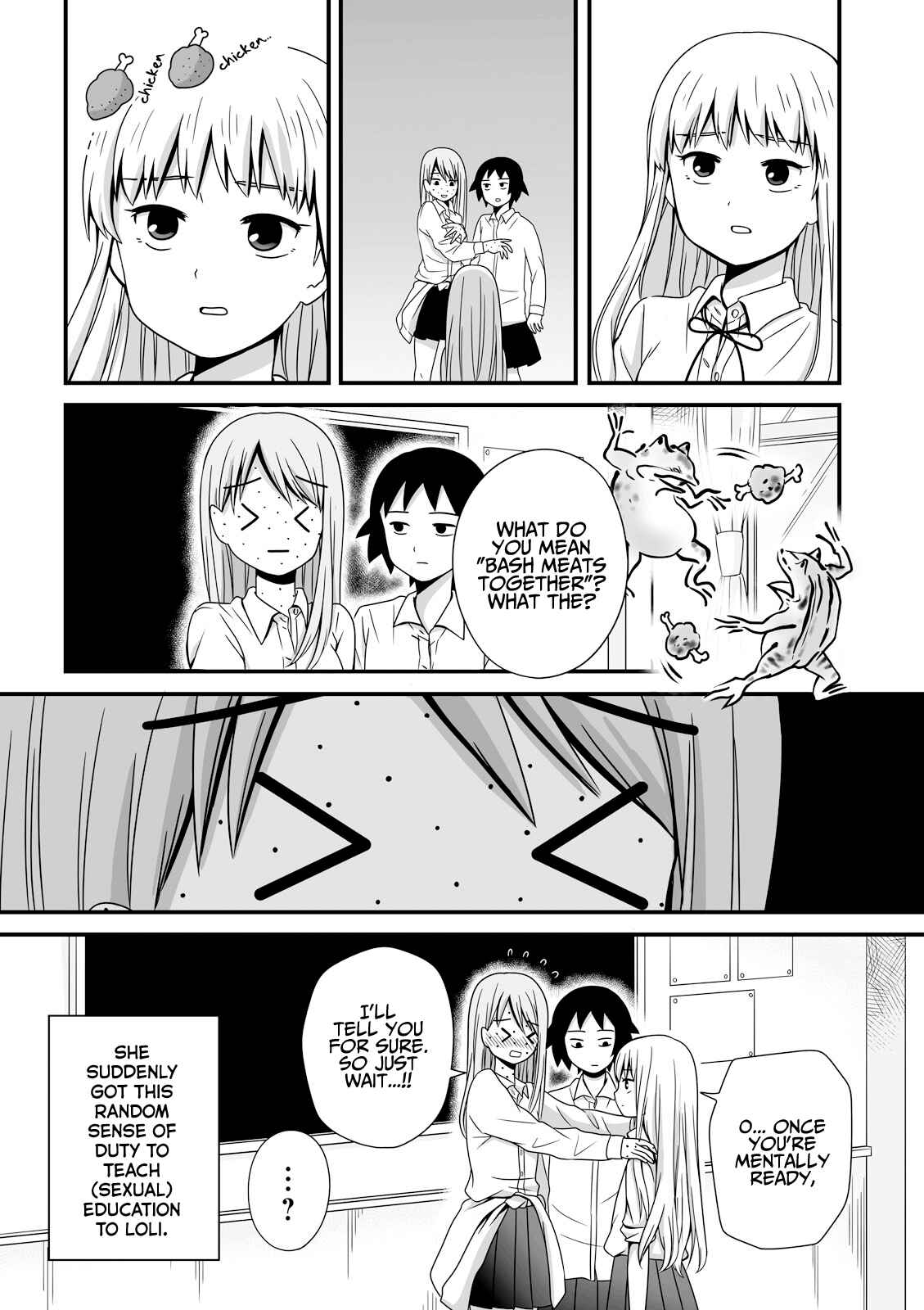Page 8 Chapter 24 Joshikousei no Mudazukai