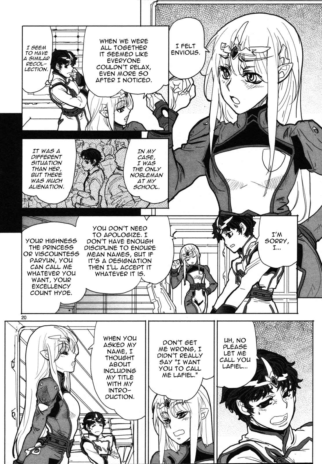 Page 21 Chapter 4 Crest of the Stars
