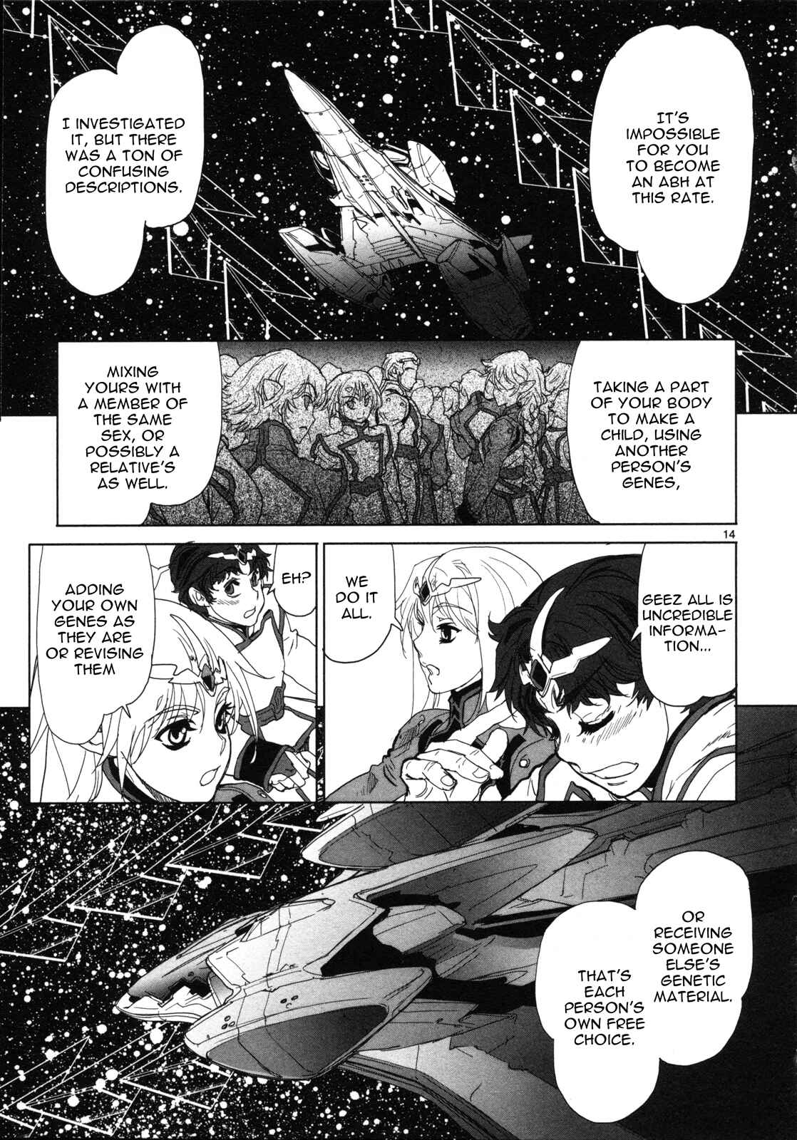 Page 14 Chapter 3 Crest of the Stars