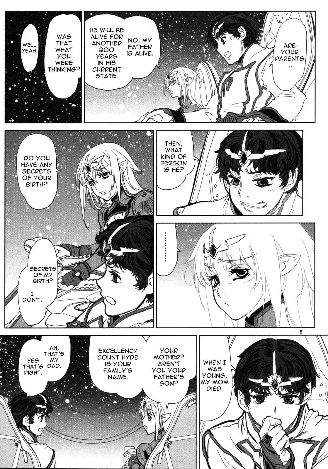 Page 8 Chapter 3 Crest of the Stars
