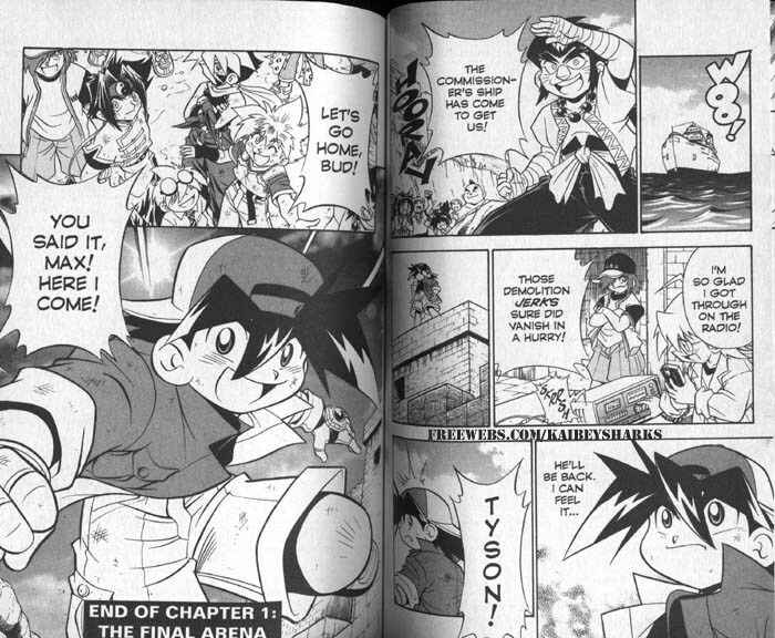 Page 44 Chapter 1 Bakuten Shoot Beyblade