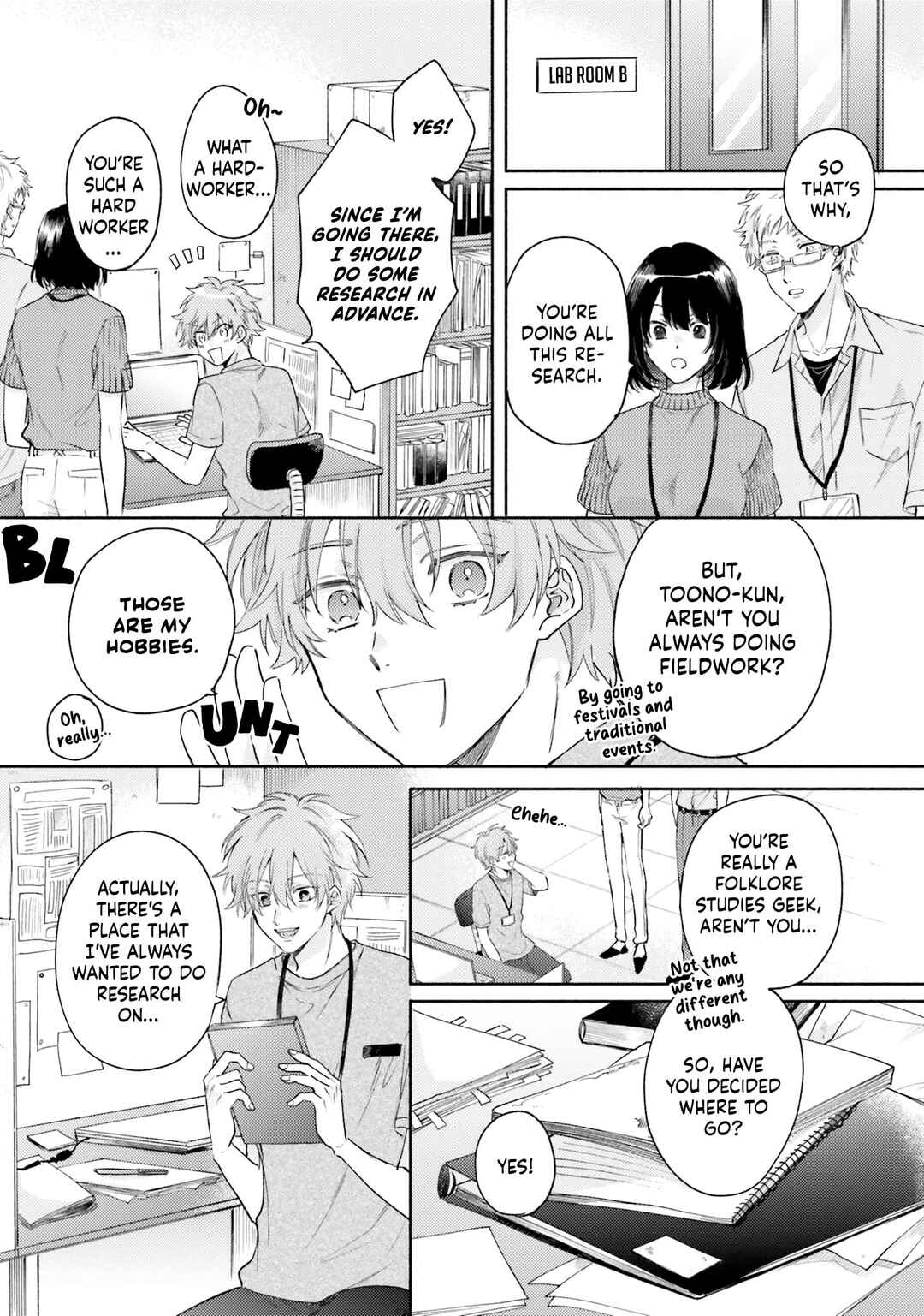 Page 10 Chapter 1 Hisame Furaba Koi Chigiri