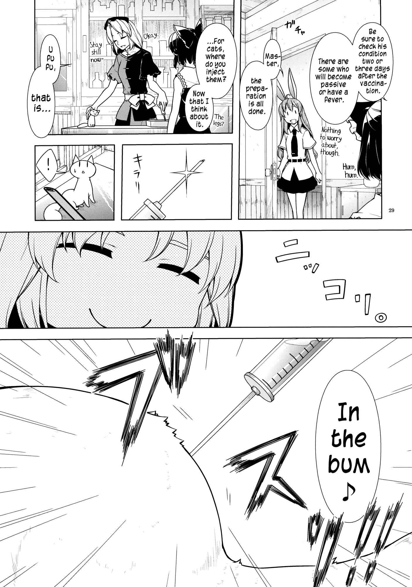 Page 27 Chapter 1 Touhou - Jinja Seikatsu + Neko (Doujinshi)