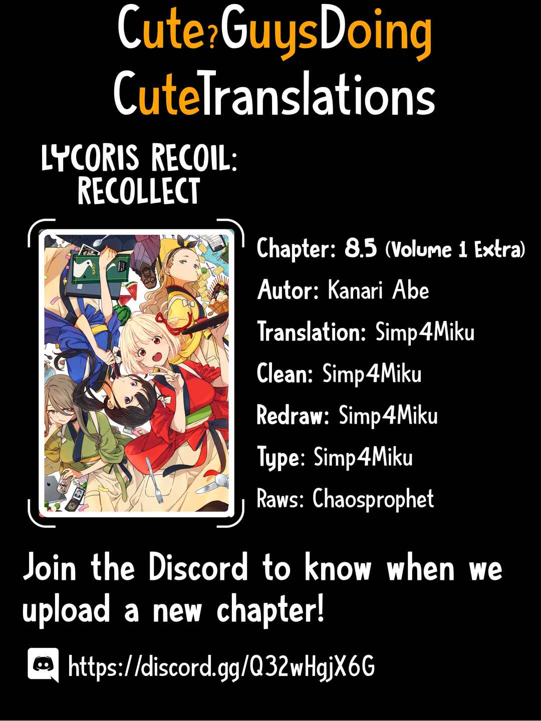 Page 9 Chapter 8.5 Lycoris Recoil: Recollect