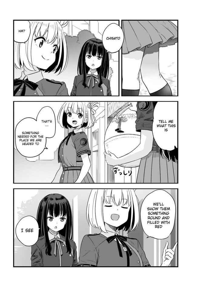 Page 4 Chapter 8 Lycoris Recoil: Recollect