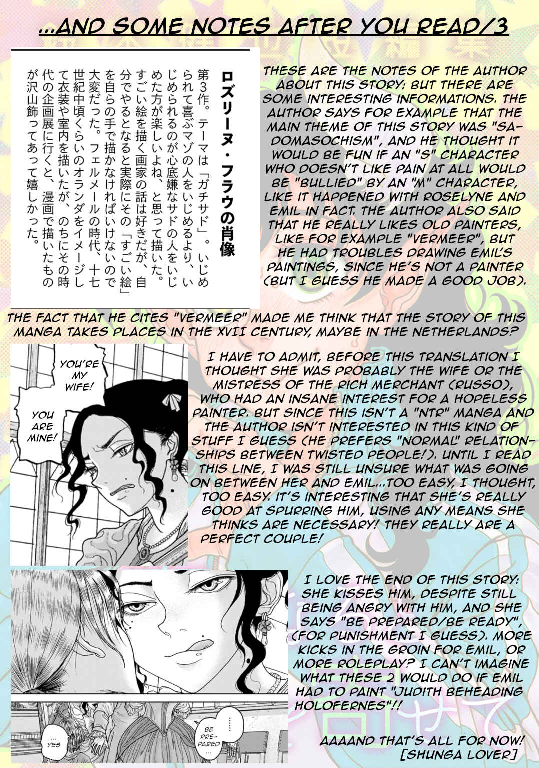 Page 34 Chapter 3 When it gets Cold, I lean my Shoulders against Yours