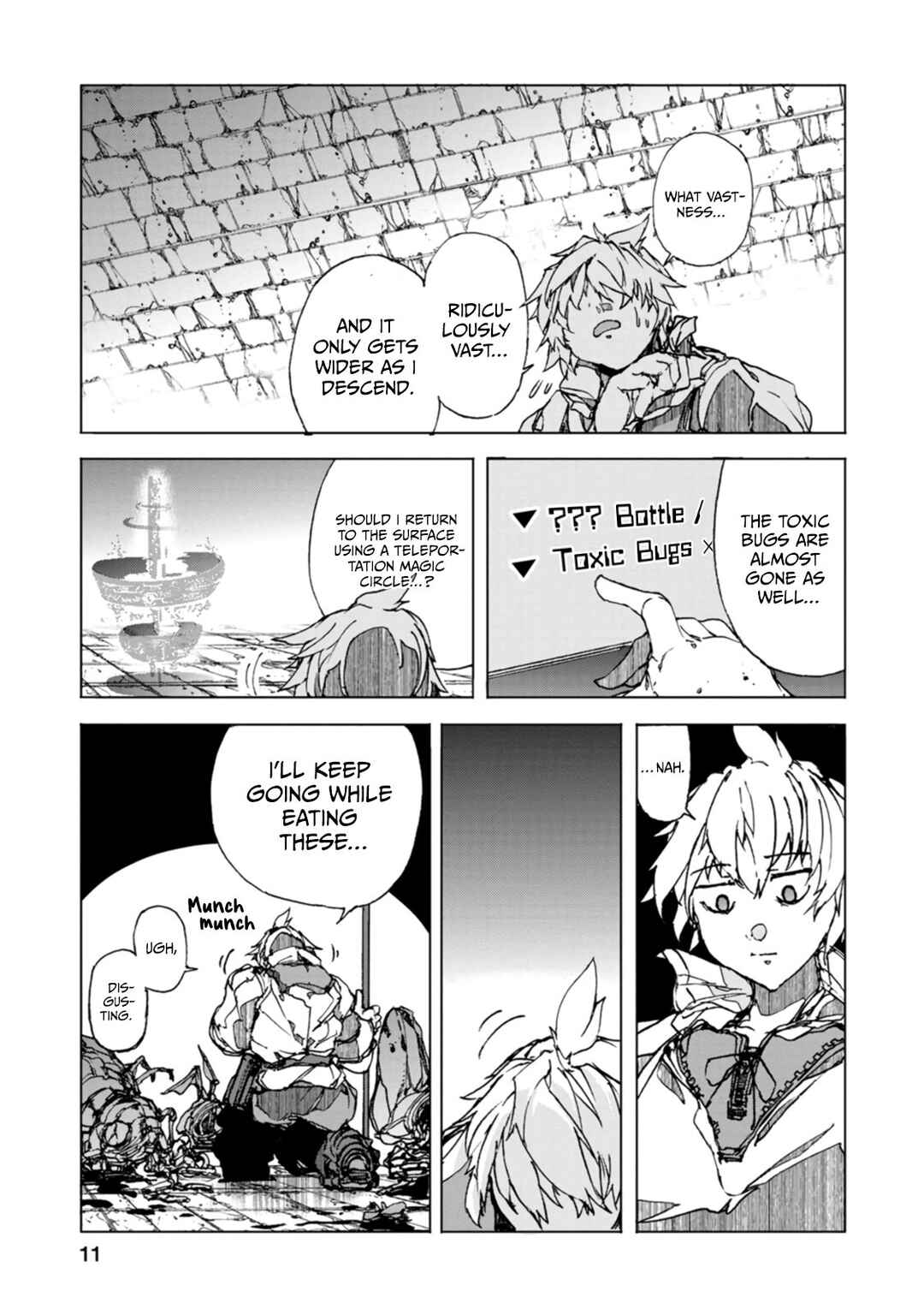 Page 12 Chapter 5 Chou Nankan Dungeon de 10-mannen Shugyou shita Kekka, Sekai Saikyou ni ~Saijaku Munou no Gekokujou~