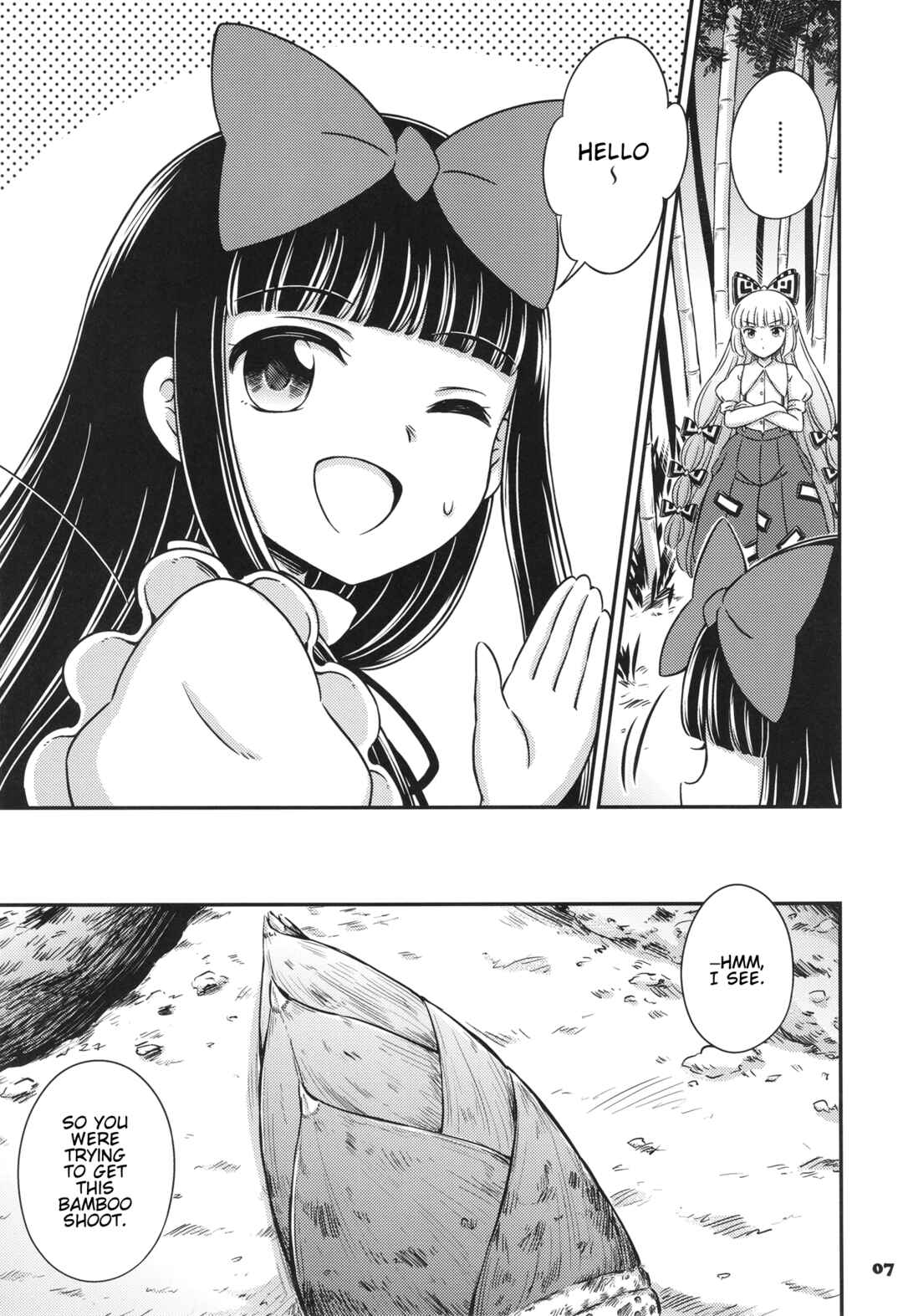 Page 6 Chapter Unknown_f993 Touhou - Tale of the Bamboo Shoot Cutter (Doujinshi)