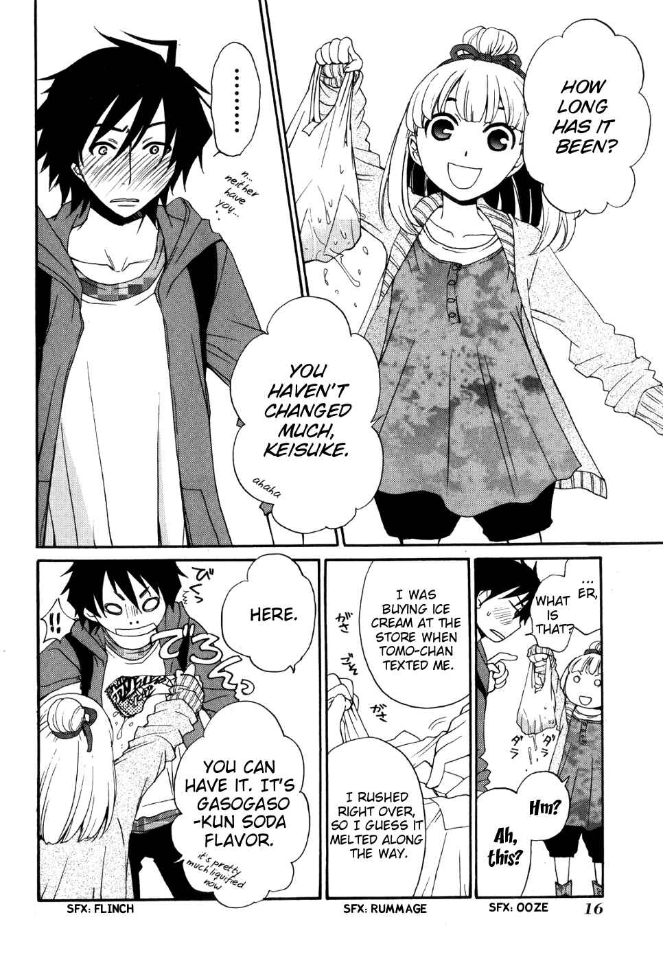 Page 16 Chapter 40 Kanojo wa Kannou Shousetsuka