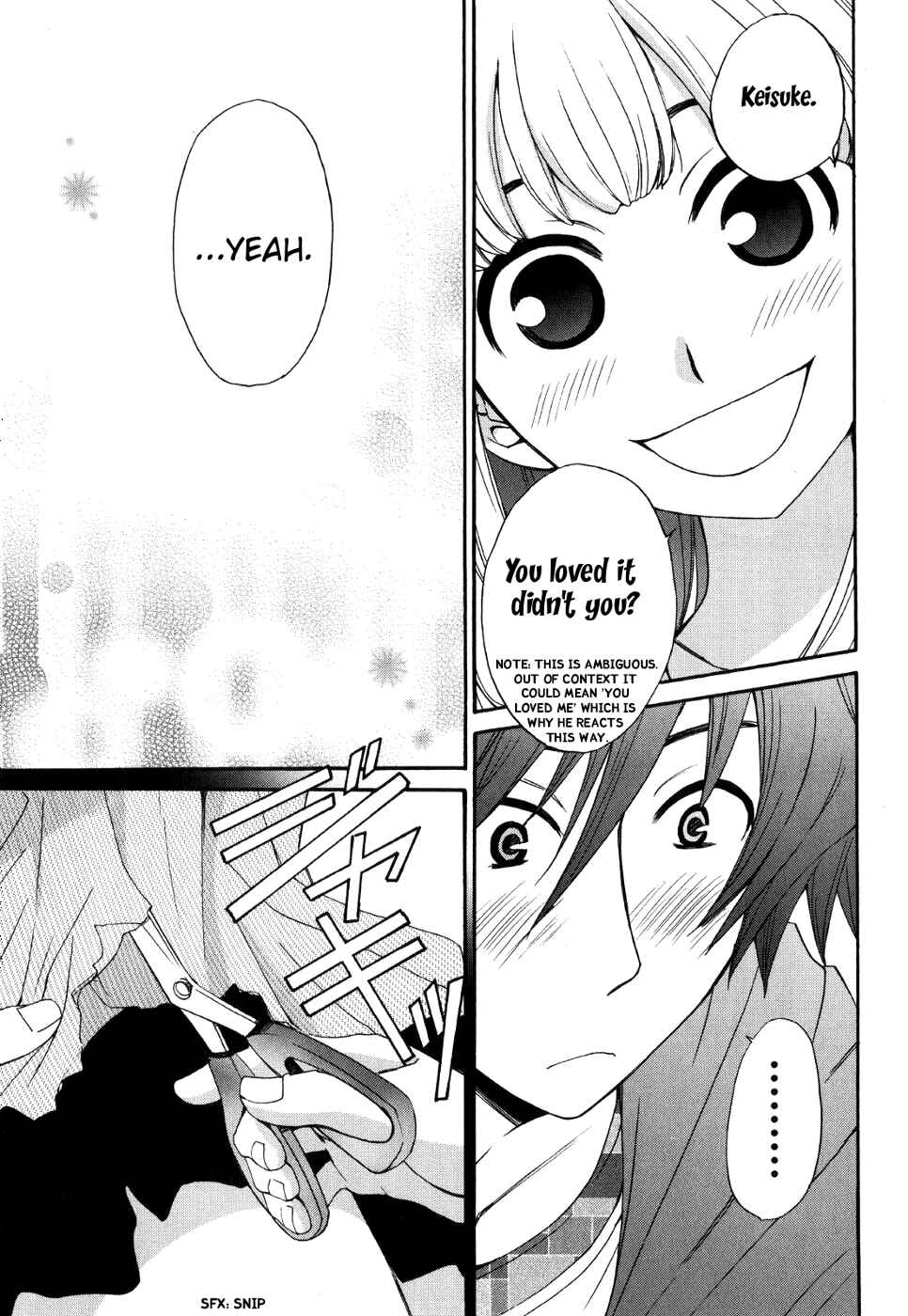 Page 17 Chapter 40 Kanojo wa Kannou Shousetsuka