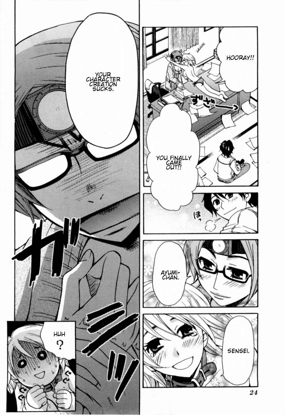 Page 3 Chapter 11 Kanojo wa Kannou Shousetsuka