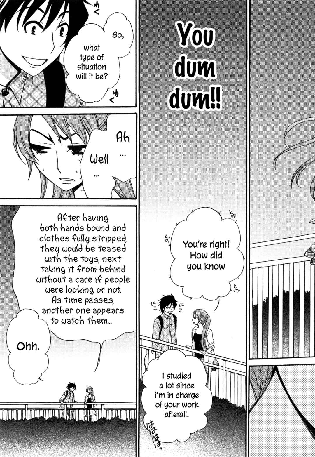 Page 8 Chapter 45 Kanojo wa Kannou Shousetsuka
