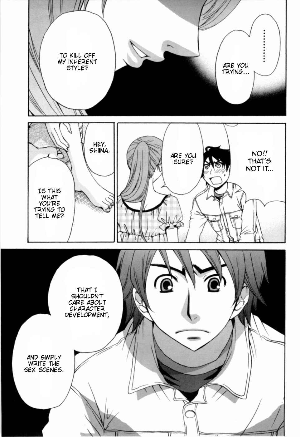 Page 11 Chapter 12 Kanojo wa Kannou Shousetsuka
