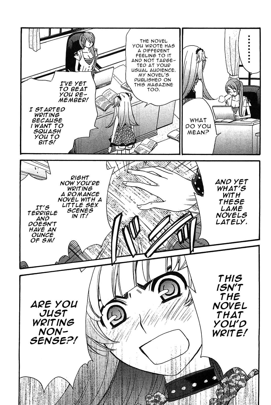 Page 4 Chapter 53 Kanojo wa Kannou Shousetsuka