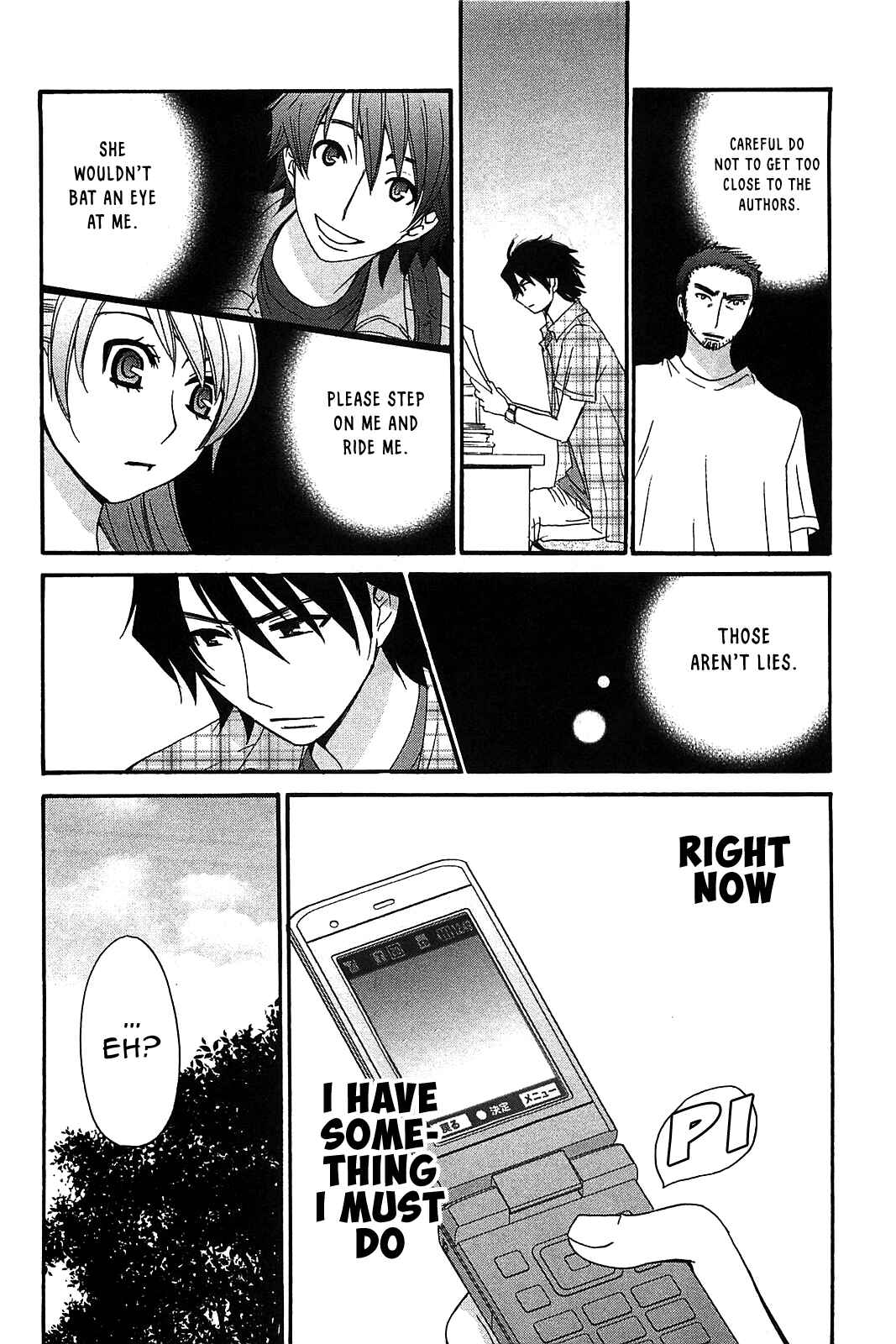 Page 7 Chapter 53 Kanojo wa Kannou Shousetsuka