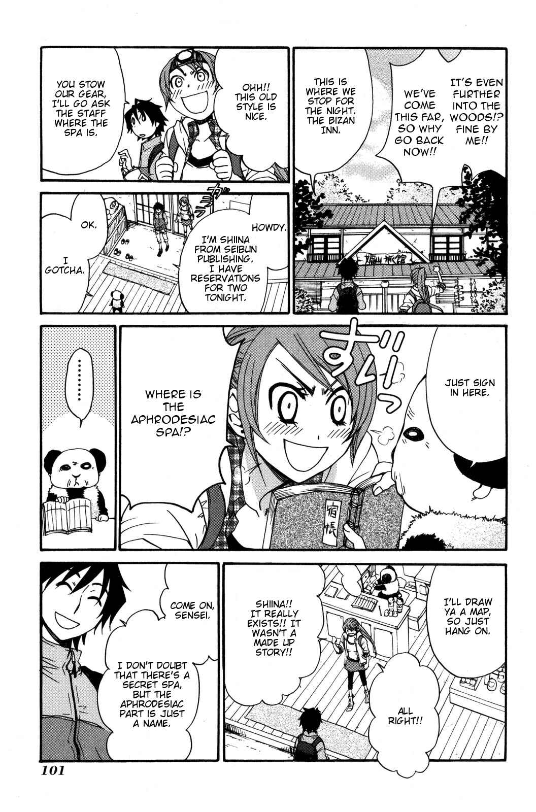 Page 4 Chapter 36 Kanojo wa Kannou Shousetsuka