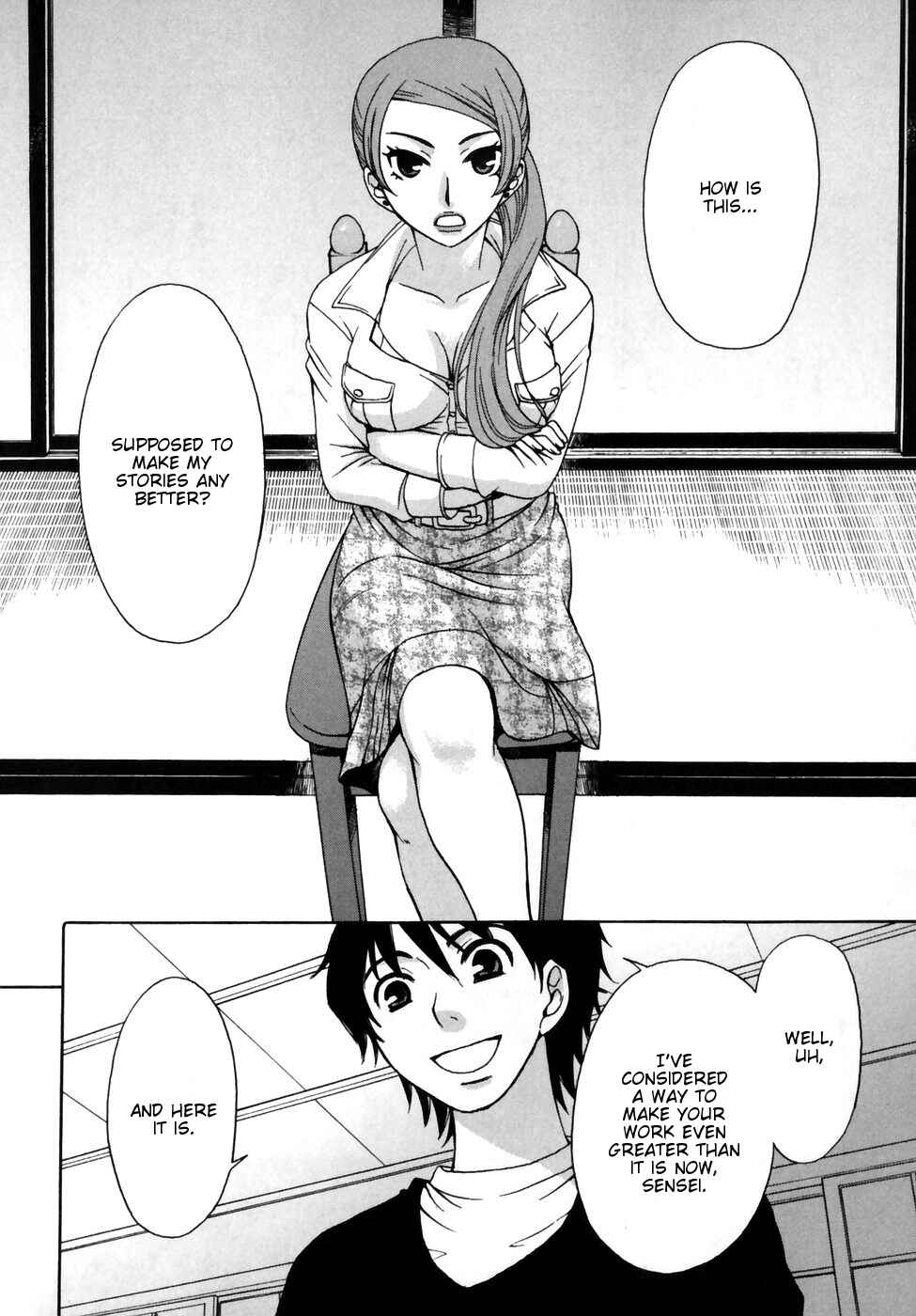 Page 11 Chapter 2 Kanojo wa Kannou Shousetsuka