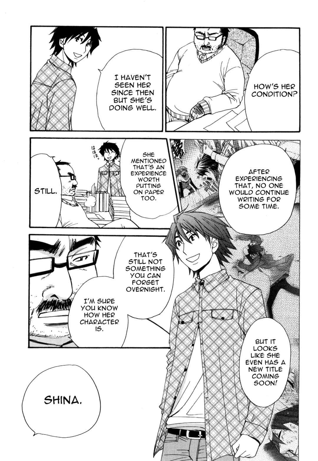 Page 8 Chapter 44 Kanojo wa Kannou Shousetsuka