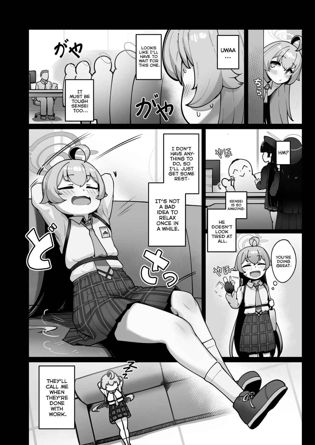 Page 3 Chapter Unknown_611c Blue Archive - Kujira wa Chiisana Shiawase o Yumemiru (Doujinshi)