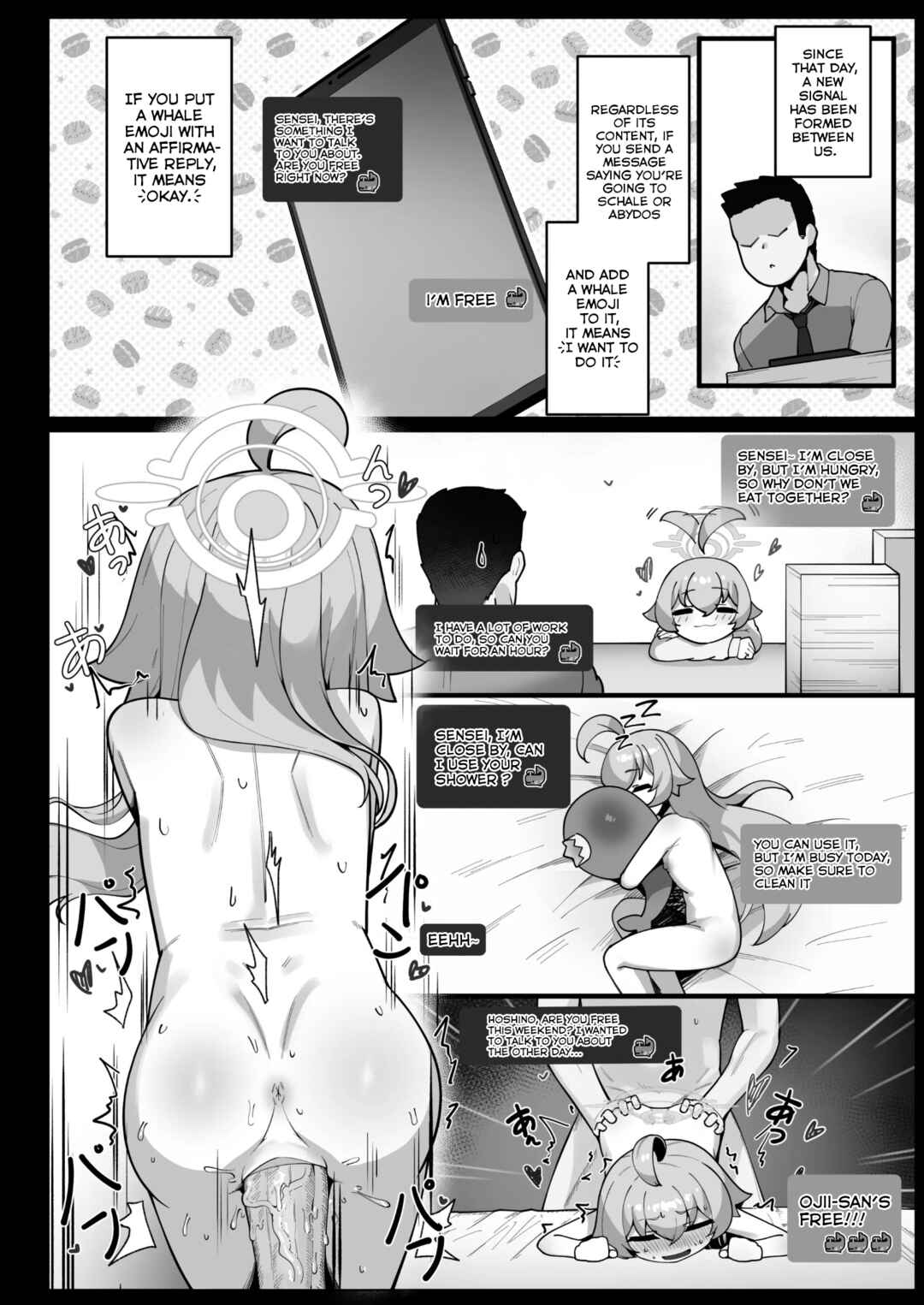 Page 33 Chapter Unknown_611c Blue Archive - Kujira wa Chiisana Shiawase o Yumemiru (Doujinshi)