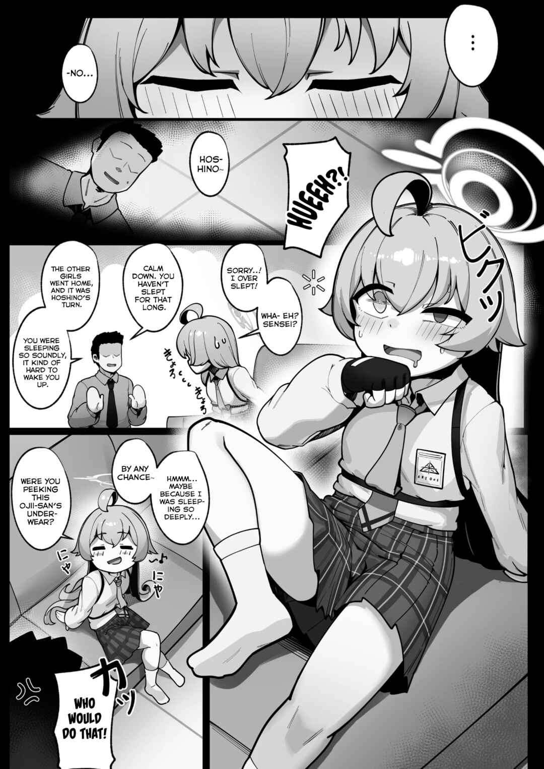 Page 4 Chapter Unknown_611c Blue Archive - Kujira wa Chiisana Shiawase o Yumemiru (Doujinshi)