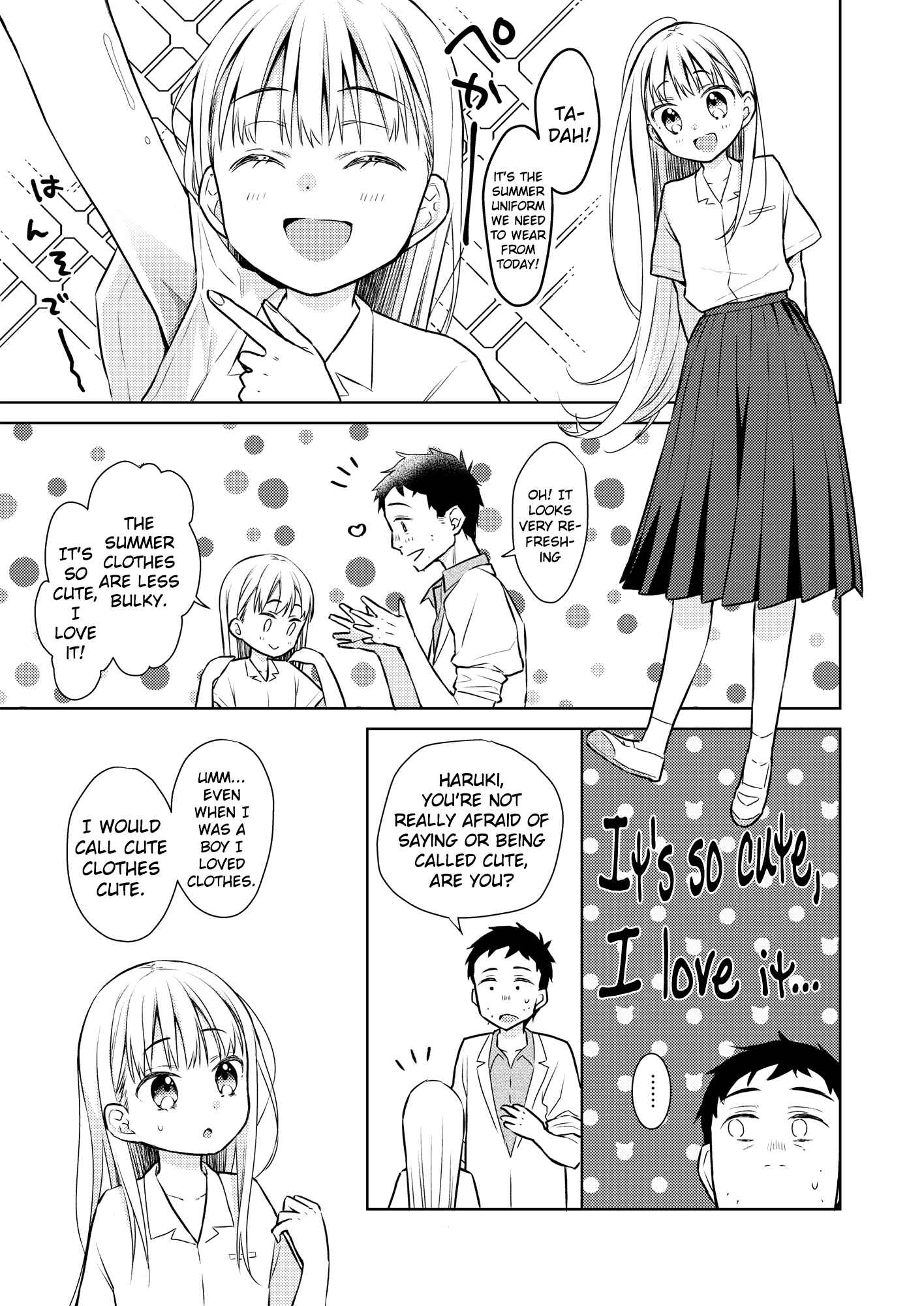 Page 8 Chapter 3 TS Shoujo Haruki-kun